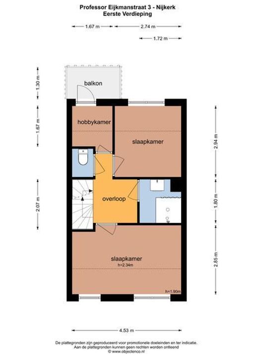 Professor Eijkmanstraat 3, Nijkerk plattegrond-36