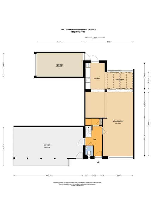 Van Oldenbarneveltstraat 18, Nijkerk plattegrond-45