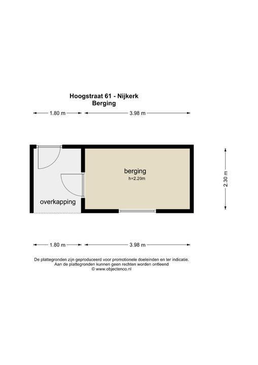 Hoogstraat 61, Nijkerk plattegrond-37