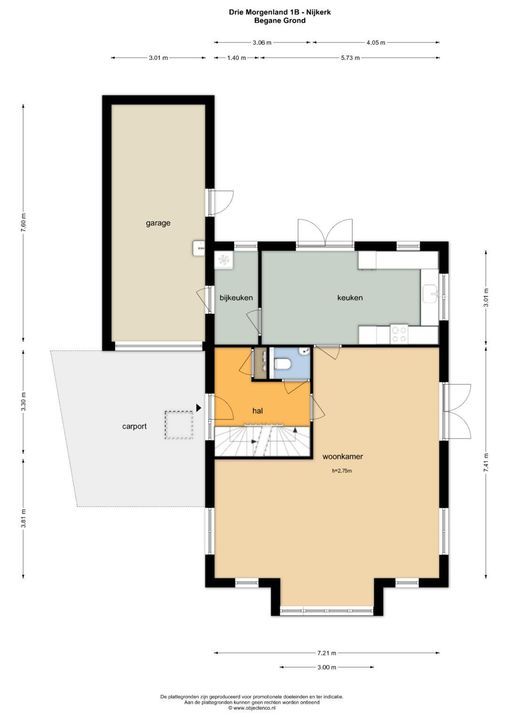 Drie Morgenland 1 b, Nijkerk plattegrond-52