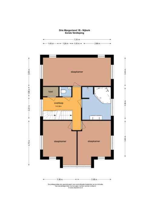 Drie Morgenland 1 b, Nijkerk plattegrond-52