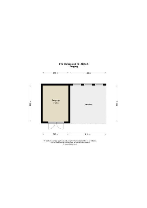 Drie Morgenland 1 b, Nijkerk plattegrond-52