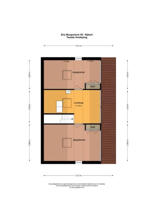 Drie Morgenland 1 b, Nijkerk plattegrond-52
