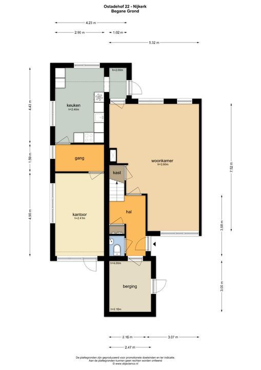 Ostadehof 22, Nijkerk plattegrond-54