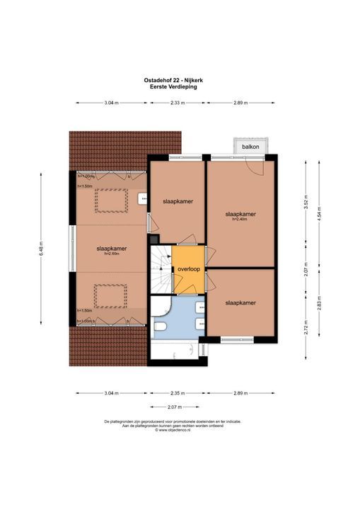 Ostadehof 22, Nijkerk plattegrond-54