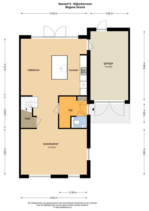 Veenerf 4, Nijkerkerveen plattegrond-48