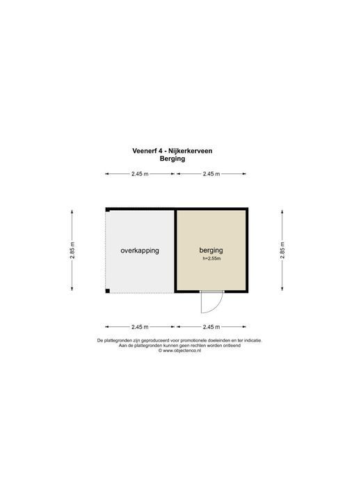 Veenerf 4, Nijkerkerveen plattegrond-48