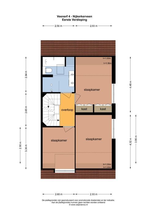Veenerf 4, Nijkerkerveen plattegrond-48