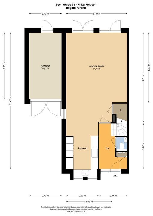 Beemdgras 29, Nijkerkerveen plattegrond-41
