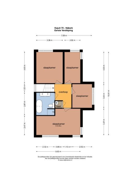 Kajuit 79, Nijkerk plattegrond-45