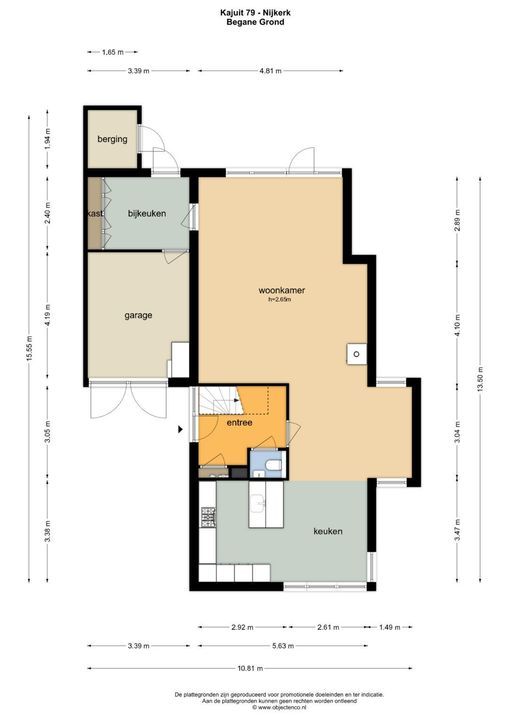 Kajuit 79, Nijkerk plattegrond-45