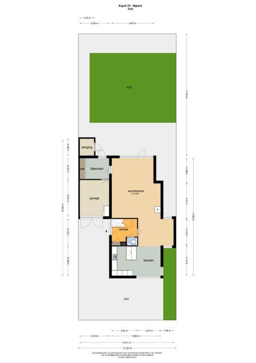 Kajuit 79, Nijkerk plattegrond-45