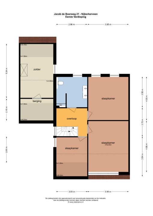 Jacob de Boerweg 21, Nijkerkerveen plattegrond-41