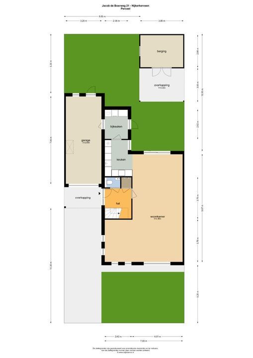 Jacob de Boerweg 21, Nijkerkerveen plattegrond-41