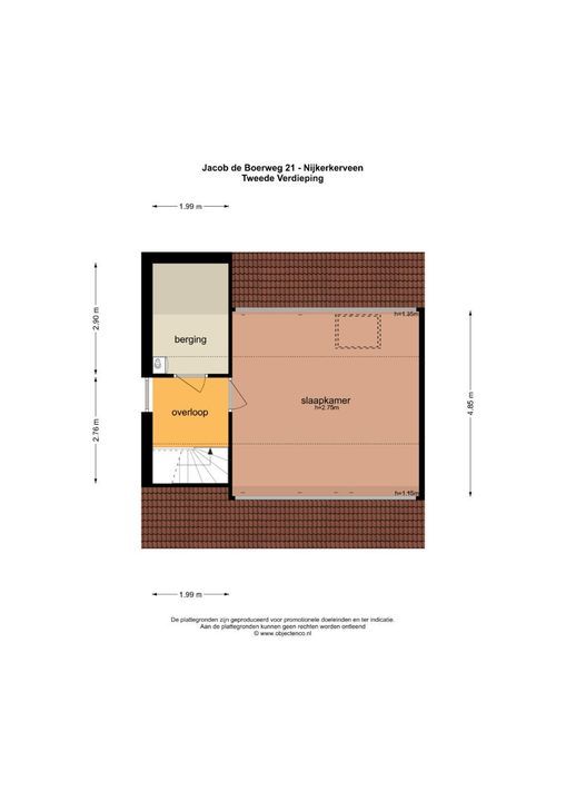Jacob de Boerweg 21, Nijkerkerveen plattegrond-41