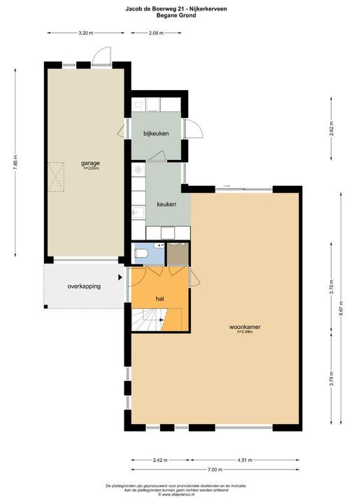Jacob de Boerweg 21, Nijkerkerveen plattegrond-41