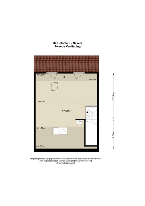 De Hofstee 9, Nijkerk plattegrond-36