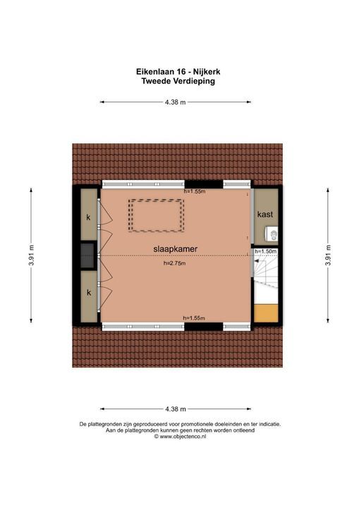 Eikenlaan 16, Nijkerk plattegrond-34