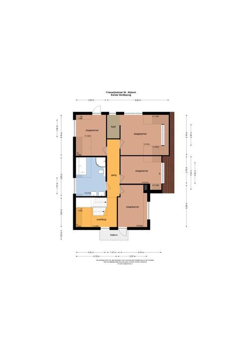 Frieswijkstraat 36, Nijkerk plattegrond-44