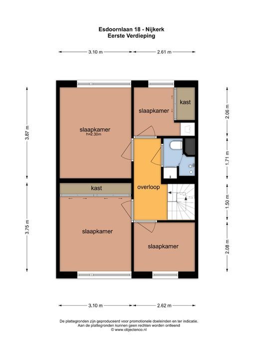 Esdoornlaan 18, Nijkerk plattegrond-42