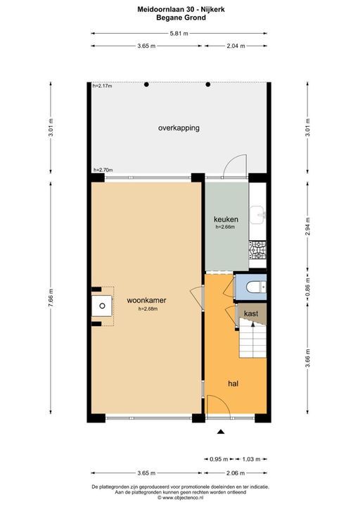 Meidoornlaan 30, Nijkerk plattegrond-40