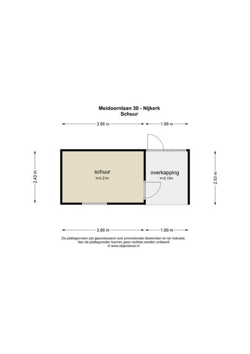 Meidoornlaan 30, Nijkerk plattegrond-40