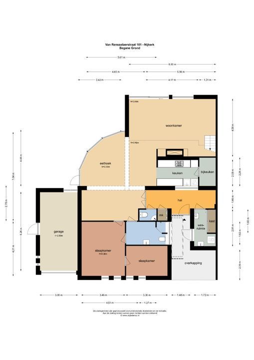 Van Rensselaerstraat 101, Nijkerk plattegrond-63