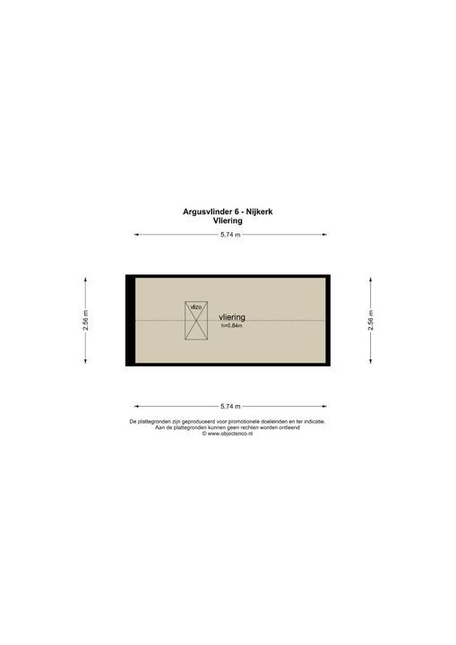 Argusvlinder 6, Nijkerk plattegrond-48