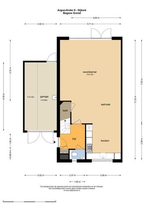 Argusvlinder 6, Nijkerk plattegrond-48