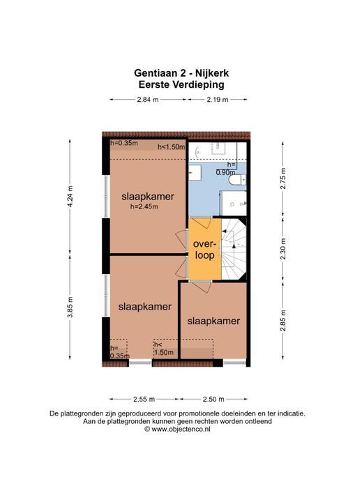 Gentiaan 2, Nijkerk plattegrond-45