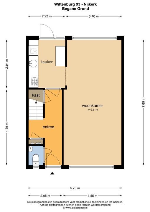 Wittenburg 93, Nijkerk plattegrond-32