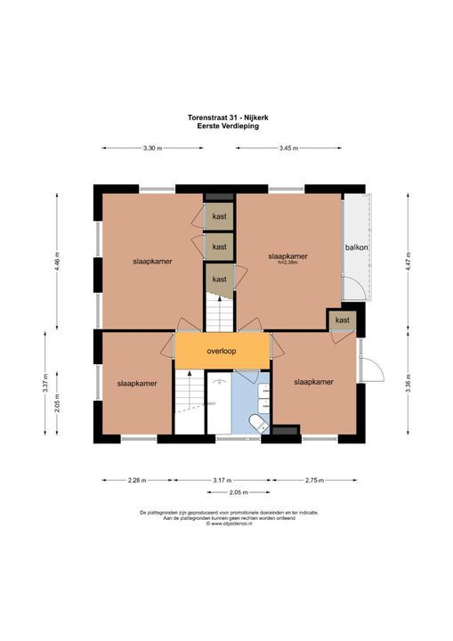 Torenstraat 31, Nijkerk plattegrond-45