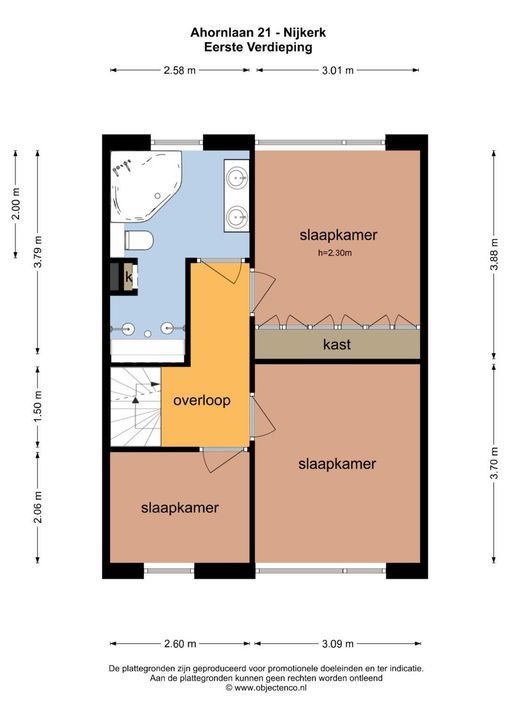 Ahornlaan 21, Nijkerk plattegrond-40