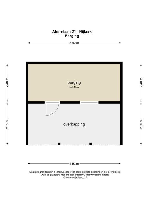 Ahornlaan 21, Nijkerk plattegrond-40