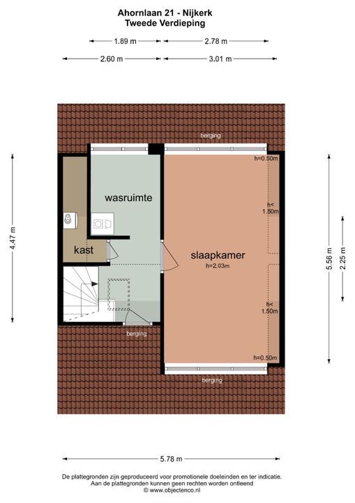 Ahornlaan 21, Nijkerk plattegrond-40