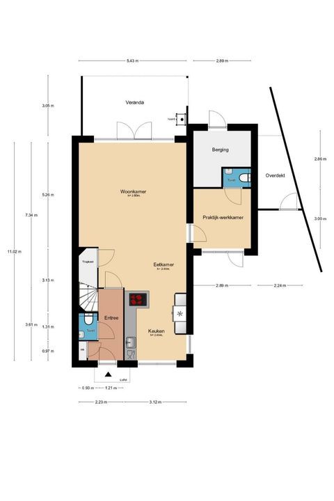 Vlinderlaan 73, Nijkerk plattegrond-44
