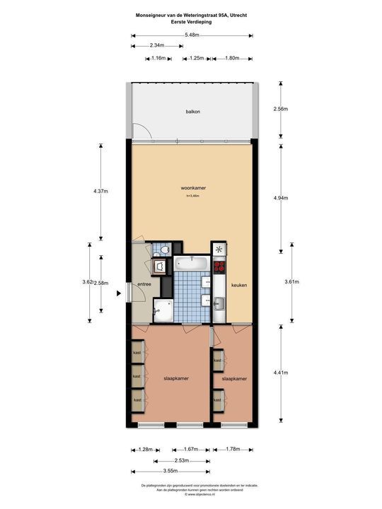 Mgr. van de Weteringstraat, Utrecht plattegrond-25