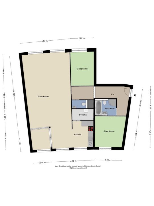 Frans Joseph van Thielpark, Helmond plattegrond-16