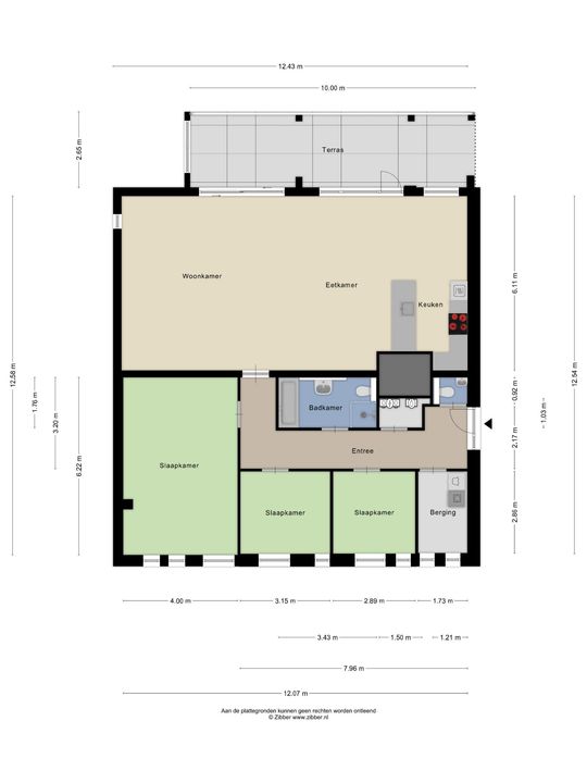 Abdijtuinen, Veldhoven plattegrond-10