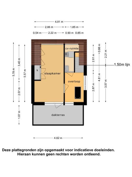 Streepvaren 30, Bergschenhoek plattegrond-33