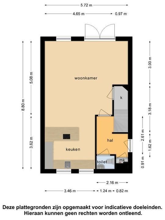 Nes 17, Pijnacker plattegrond-37