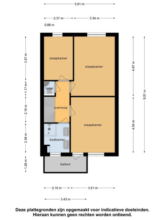 Coba Ritsemastraat 50, Pijnacker plattegrond-1