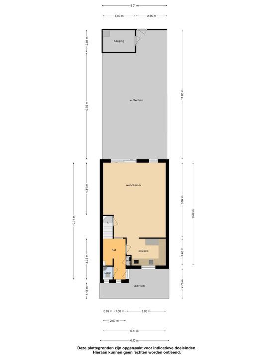 Coba Ritsemastraat 50, Pijnacker plattegrond-1