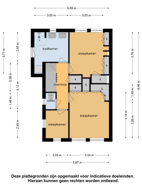Wilhelminasingel 1, Pijnacker plattegrond-9