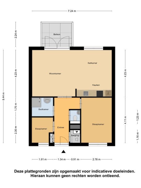 Nes 92, Pijnacker plattegrond-20