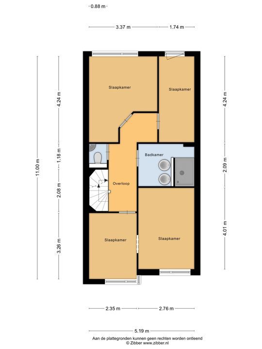 Hannie Schaftsingel 61, Pijnacker plattegrond-32