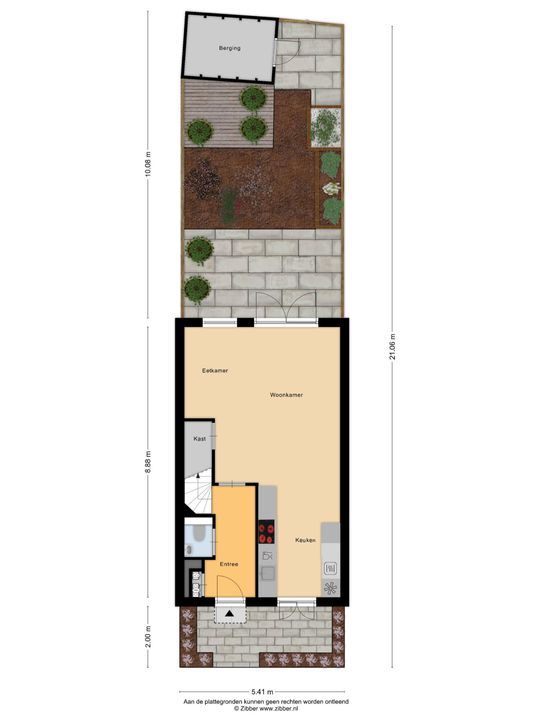 Vossenzoom 286, Pijnacker plattegrond-35