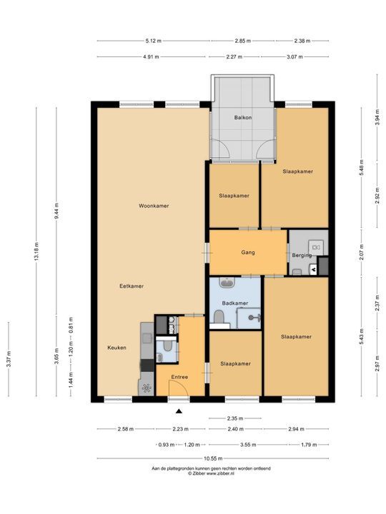 Kerkweg 3 c, Pijnacker plattegrond-25