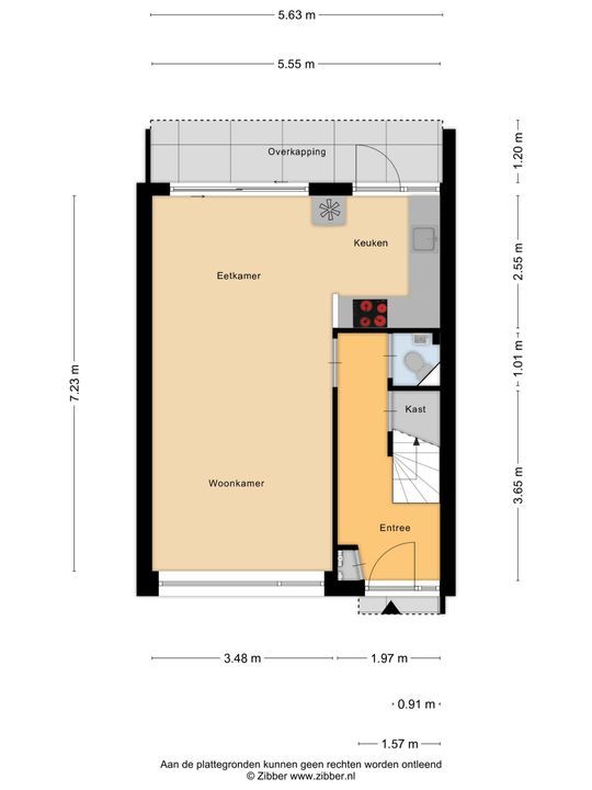 Wilhelminasingel 24, Pijnacker plattegrond-35