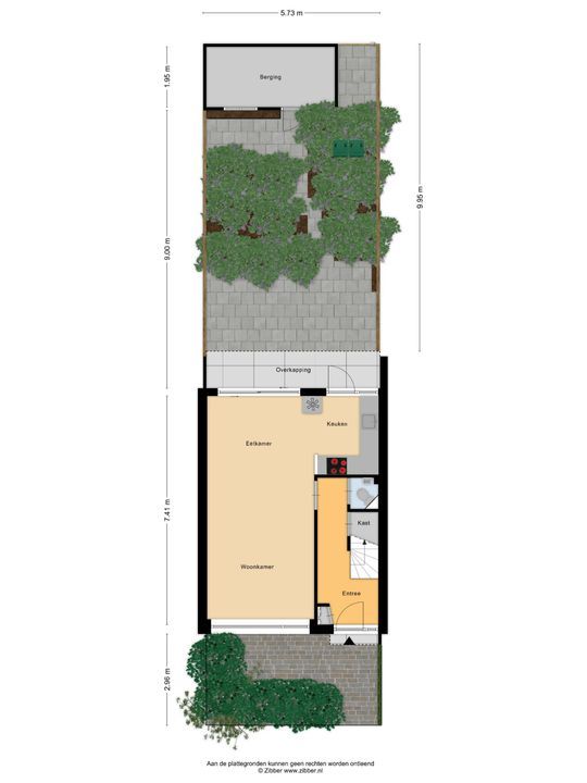 Wilhelminasingel 24, Pijnacker plattegrond-35